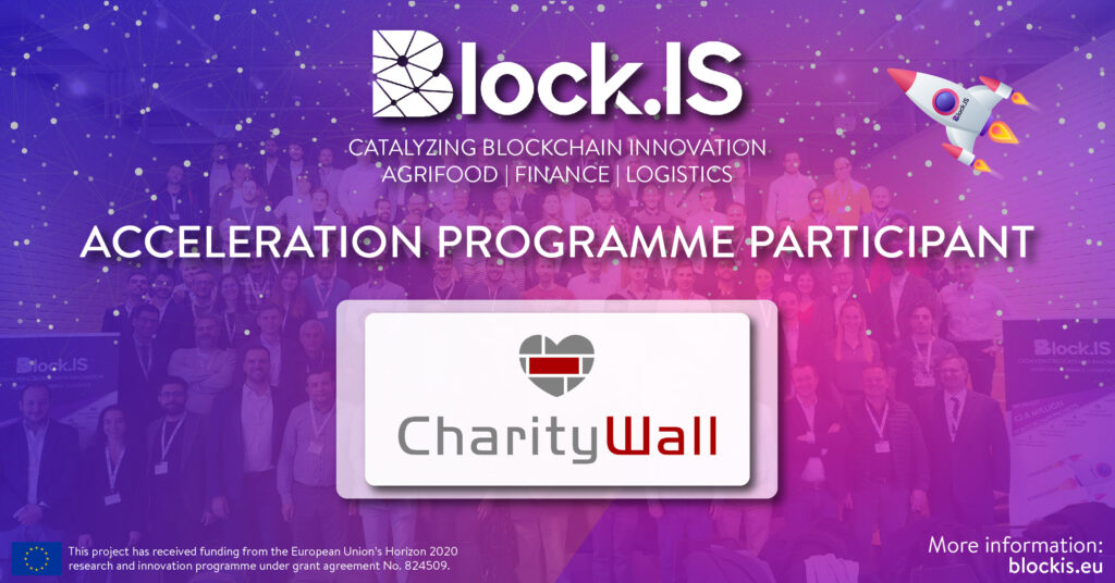 Block.IS Innovator – Charity Wall